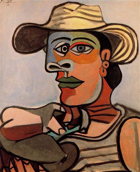 The Sailor 1938 Pablo Picasso Size 585x48 Cm Medium Oil On Canvas