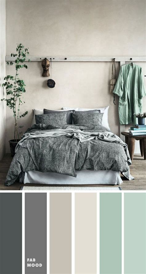 Grey And Mint Color Palette Bedroom Colour Palette Grey Bedroom