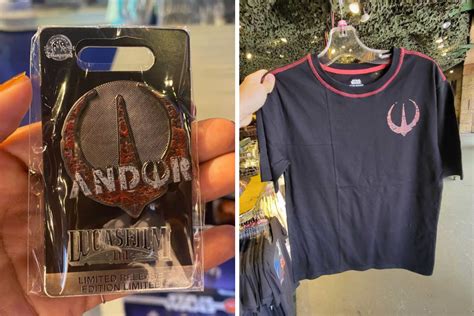 New Andor Pin And T Shirt Released At Disneyland Park Wdw News Today