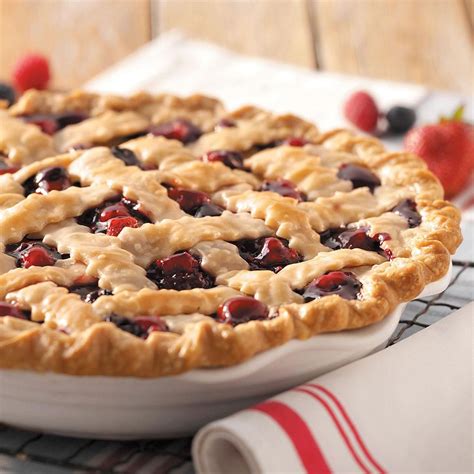 Mixed Berry Pie Recipe Taste Of Home