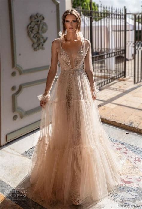 Tendência bridal 2020 vestido de noiva nude Lalá Noleto