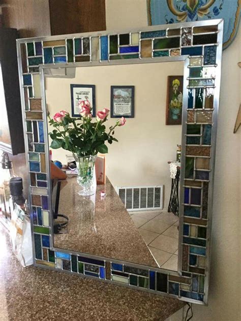 Stained Glass Mirror Glass Mirrors Art Projects Projects To Try