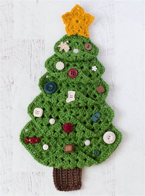 chunky granny square christmas tree crochet pattern free crochet my xxx hot girl