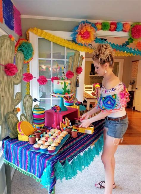 Mexican Fiesta Birthday Party Ideas Photo 3 Of 59 Mexican Birthday Parties Mexican Fiesta