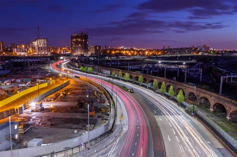 Manchester Skyline Wall Mural Wallsauce Us