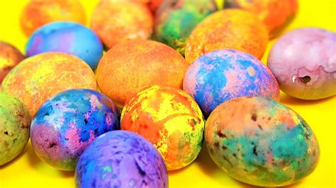 Eier Färben Lustiges Tupfer Ei Ostereier Betupfen Coloring Easter Eggs Bunte Ostereier Youtube