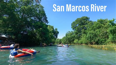 Tubing The San Marcos River San Marcos Tx Youtube