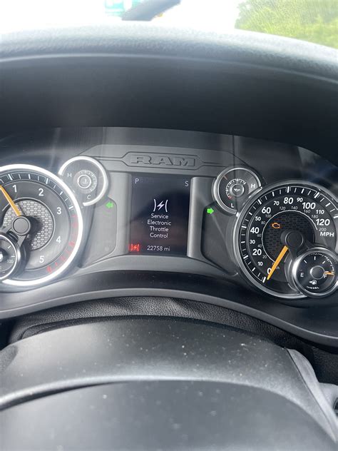 Service Electronic Throttle Control message | Cummins Diesel Forum