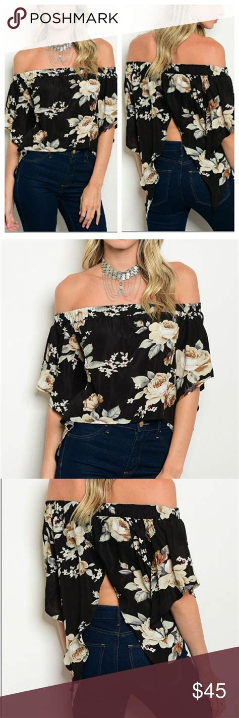 Coming Soon Off The Shoulder Floral Top Tops Womens Fashion Fashion Design Fashion Tips