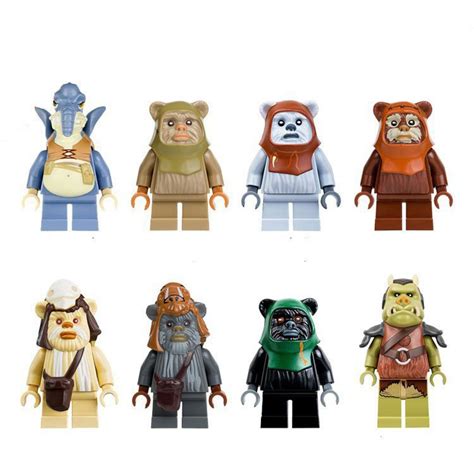 Ewok Village Minifigures Lego 10236 Compatible Star Wars Set