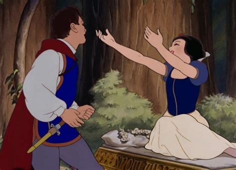 The Prince And Snow White ~ Snow White And The Seven Dwarf S 1937 Disney Animated Films Non