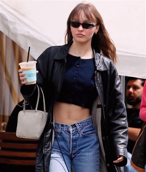 Lily Rose Depp Denim Trends Lily Rose French Girl