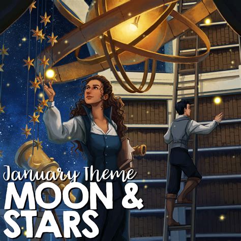 January Theme Moon And Stars Fairyloot Us