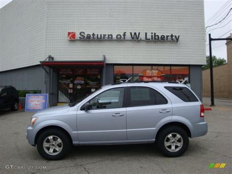 2005 Ice Blue Metallic Kia Sorento Lx 4wd 30213786 Photo 13