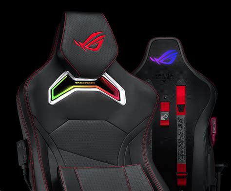 Asus Rog Chariot Rgb Gaming Chair 90gc00e0 Msg010 Gaming Chairs