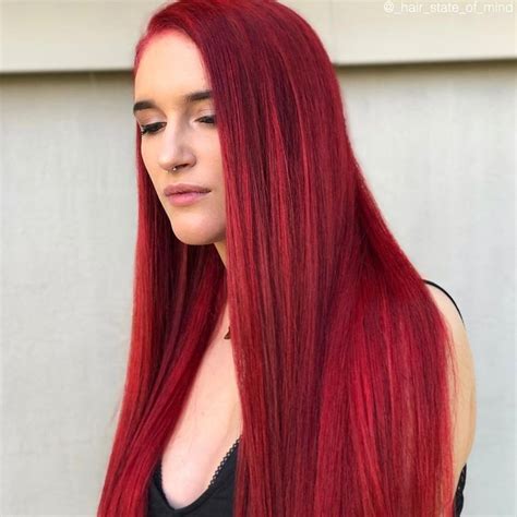 Celeb Luxury On Instagram “🍎candy Apple Red🍎 By Maryland Hair Artist