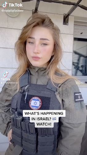 The Israeli Defense Forces Are Posting Thirst Trap On Tiktok Trill Mag