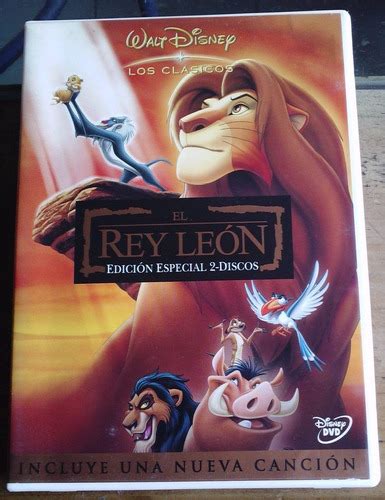 El Rey Leon Edicion Especial 2 Dvds 1a Ed 1994 Arte Orig Envío Gratis