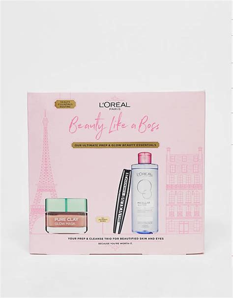 L Oreal Paris Beauty Like A Boss Skincare And Makeup Essentials Save 9 Asos