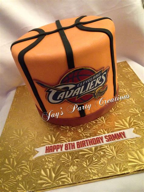 Cavaliers Basketball Cake 40th Bday Ideas 30 Birthday Cake Sport Cakes