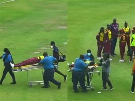 Watch Two West Indies Players Collapse On Field During T20 Game In Freak Incident Latest