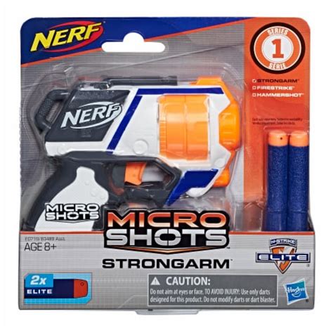Nerf N Strike Elite Microshots Strongarm Series 1 Blaster 1 Ct Jay C