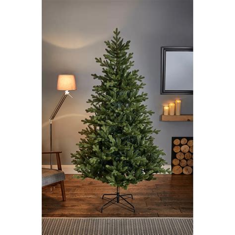 7ft Elsie Pine Artificial Christmas Tree Departments Diy At Bandq