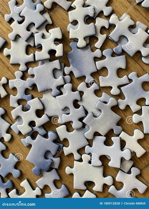 Pile Of Jigsaw Puzzle Pieces Stock Photo 22369818