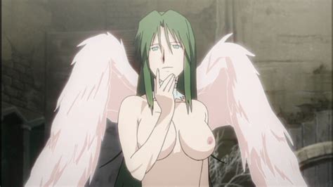 Asougi Rin Mnemosyne Tagme 00s 1girl Anime Screencap Nipples Solo Wings Image View