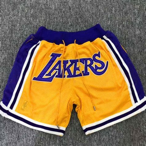 3.7 out of 5 stars 4. Lakers Yellow Retro Mesh Shorts