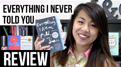 Everything I Never Told You By Celeste Ng REVIEW CC YouTube