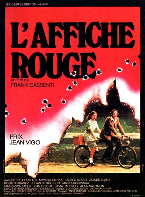 Laffiche Rouge De Frank Cassenti 1976 Unifrance