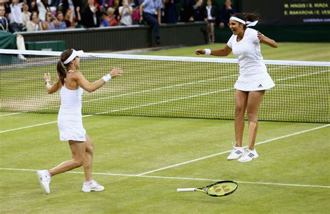 Martina Hingis Returns To Top Of Wimbledon With Help From A