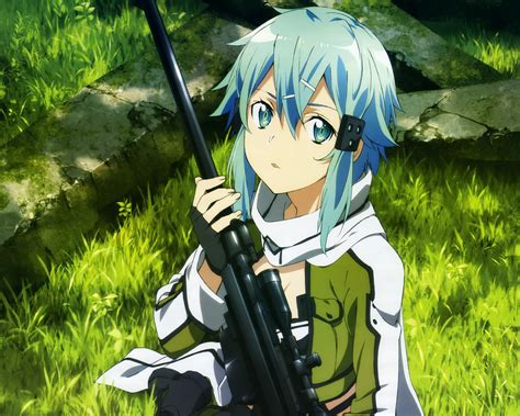 Sword Art Online Asada Shino Gun Gale Online Wallpapers Hd Desktop And Mobile Backgrounds