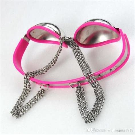 female sexy stainless steel bra chastity belt device bondage restraint bdsm sex toys for couples