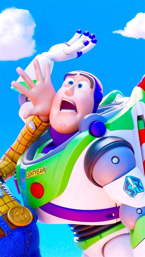 Download Buzz Lightyear Funny Face Wallpaper