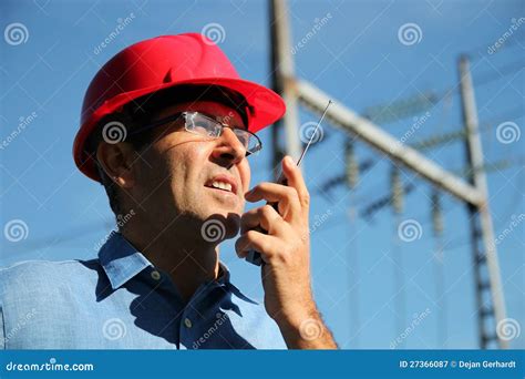 Electrical Engineer At Work Stock Image Image Of Knowledge Planning