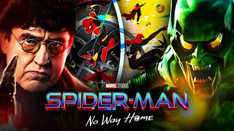 New Spider Man No Way Home Posters Feature Lots Of Green Goblin Bombs