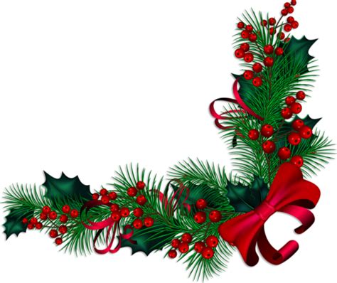 Christmas Corner Transparent Png All Png All