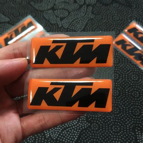 3d Resin Ktm Stickers Decals Motorcycle Logo For Ktm Rc8 Duke 200 250