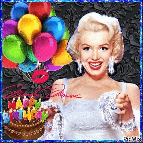 Happy Birthday Marilyn Free Animated  Picmix