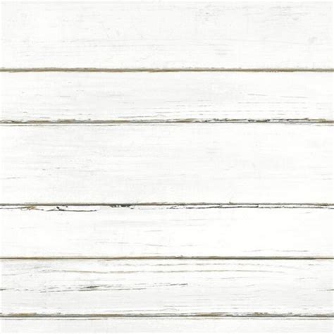 Modern realistic barn farmhouse wood plank shiplap wallpaper grey brown rustic. FH4006 | White Faux Wood Horizonal Shiplap Planks Wallpaper