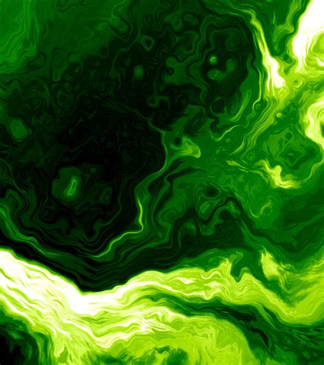 1920x2160 Resolution Abstract Green 4k Liquidfy 1920x2160 Resolution