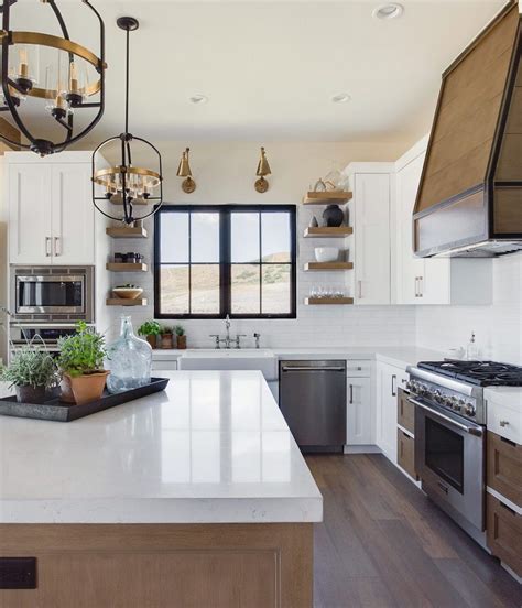 2019 Home Design Trends Modern Farmhouse Style Kitchen Kitchen Style