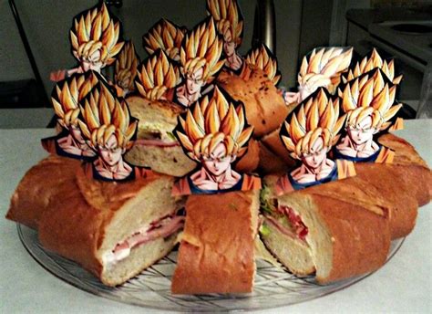 Dbz Party Theme Food Food Party Theme Party