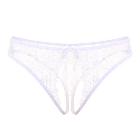 2x sexy lace panties lingerie women crotchlessthongs panties g string underwears ebay
