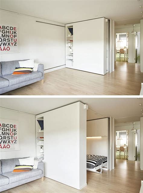 Turn Small Spaces Into Cozy Homes With Ikeas Sliding Walls