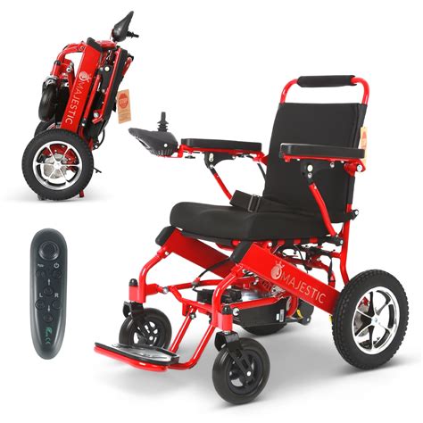 2021 New Remote Control Foldable Electric Wheelchair Mobility Aid