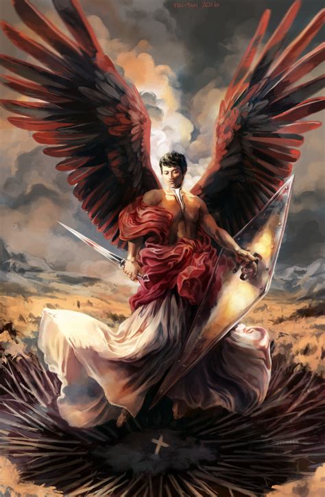 Supernatural Angelic Castiel By Rou Tan On Deviantart