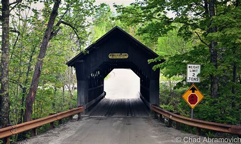 Haunted Covered Bridge Obscure Vermont